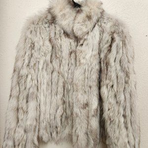Saga Fox Fur Coat Small